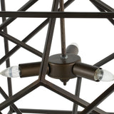 3 - Light Metal Chandelier, Hanging Light Fixture with Adjustable Chain for Kitchen Dining Room W2078138928