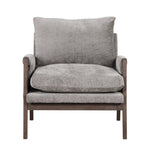 ZUN Mid-Century Modern Velvet Leisure Chair with Solid Wood and Thick Seat Cushion for Living 79974888