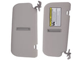 Pair Sun Visor Set LH RH fit for Hyundai Elantra 11-15 852103X000TX Gray Interior 48925374