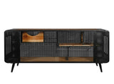 55.12 "Spacious Cat House with Tempered Glass, for Living Room, Hallway, Study and Other Spaces W757119335