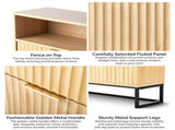 () 4-Compartment Flip-Up Drawer Shoe Cabinet with Grilles and 2 Drawers LED 19063139