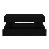 Lift-Top Coffee Table with 2 Drawers, Modern Coffee Table with Adequate Hidden Compartment, 97569503