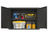 Metal Wall-Mounted Tool Storage Cabinet with 2 Locking Door 1 adjustable Shelf 1 Opened Drawer for 75192914