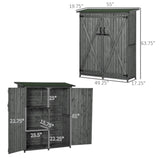 Outdoor Garden Storage Shed Tool House Not Supported 86587780