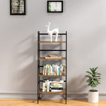 ZUN Bookshelf, Ladder Shelf, 4 Tier Tall Bookcase, Modern Open Book Case for Bedroom, Living Room, 47123647