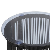 MOONSTONE SIDE TABLE 67842.00BLK