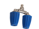 Dual Turbo Nozzle Pressure Washer 4000PSI Pressure Washer 304SS Twin Head Design 78324995