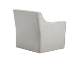 Slipcover Dining Arm Chair with Casters B035118590