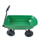 Folding car Poly Garden dump truck with steel frame, 10 inches. Pneumatic tire, 300 pound capacity, W22752500