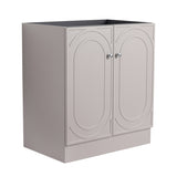 30" Freestanding Bathroom Vanity & 2 Soft-Close Cabinet Doors -Excluding Sink W999P241054