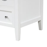24" Bathroom Vanity with Sink, Bathroom Vanity Cabinet with One Drawer and Doors, Adjustable Shelf, N725P170590K