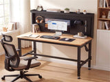 48" Heavy-Duty Workbench 2000LBS Capacity 7-Level Height Adjustable with Built-in Power Strip 02305328