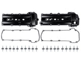Pair Aluminum Engine Valve Cover Left & Right with Gasket Replacement for Jaguar S-Type 3.0L 25707937