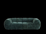 Chenille Pure Foam Sofa, Quilted Cloud Sofa, Deep-Seat Chenille Pure Foam Sofa, Comfortable W834P442226