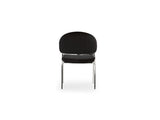 Ruby Modern & Contemporary style chair made with Metal & Steel Legs in Black Color B009P241745