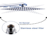 Shower System Shower Faucet Combo Set Wall Mounted with 12" Rainfall Shower Head and handheld shower 87609196