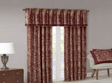 Jacquard Curtain Panel Pair B03598093