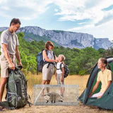 Humane Animal Trap Cage - Galvanized Sturdy Wire Mesh, Sensitive Trigger & 96020110