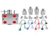 Hydraulic Multiplier Assembly 3 Port 20 GPM 3000 PSI O-Ring Boss NPT Connection 94007324