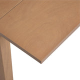 29"- 45" Extendable Dining Table for 4, Folding Kitchen Table with Rubberwood Legs, Space-Saving N752P216387A