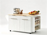 () 4-Door 2-Drawer Grille Food Cart Champagne Gold Thermoformed Door Panels 00503555