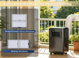 345 Sq.Ft Portable Mobile AC, Dehumidifier Fan 24H Timer, Window Kit 33239818