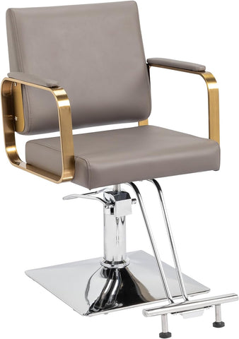 ZUN Salon Chair Styling Barber Chair, Beauty Salon Spa Equipment with Heavy Duty Hydraulic Pump, 50053776