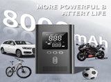 Portable Car Jump Starter with Air Compressor,150PSI Digital Tire Inflator,Car Battery Jump Starter 57891146