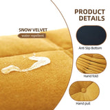 ZUN Floor sofa Bean Bag Chair for Adults Fireside Bean Bag Lounger Memory Foam Chair for Home, office, W2733P183863