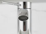 Single Handle Bathroom Faucet Lavatory Faucet Stainless Steel Single Hole-T10, ChromeUnable ship on 11284996