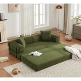 78.5" Folding Out Sleeper Sofa Bed,4-in-1 DIY Combination W1628P216722