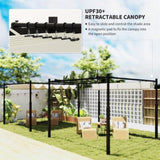 Retractable Pergola Canopy 07463122