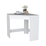 ZUN Menno Corner Desk with Spacious Drawer and Modern Design B200P176190