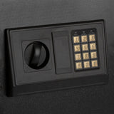 E50EA Home Use Electronic Password Steel Plate Safe Box Black 82312339