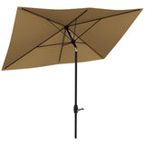 ZUN Outdoor beach umbrella / Sun Umbrella （Prohibited by WalMart） 39107641