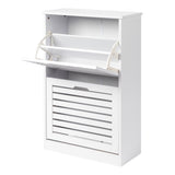 2-door louvered shoe cabinet 40186736