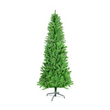 6ft artificial Christmas tree, 754 branches, 72 inches high, flame retardant PVC, Green 41271057