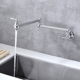 Folding faucet Pot Filler Faucet Wall Mount 03451318