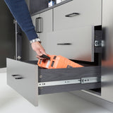 Astro Series 32 in. W x 28 in. H x 20 in. D Metal Wall Mounted Base Drawer Storage Cabinet B040P285918