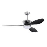 52'' ABS Ceiling Fan with Lights and DC Remote, DC Motor Modern Ceiling Fan with 3 ABS Fan W1592P162701