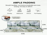 Outdoor Swing Cushions 63 Inch, Waterproof 4" Thick Porch Swing Cushion Replacement with Backrest 70417797