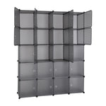 ZUN 20 Cube Organizer Stackable Plastic Cube Storage Shelves Design Multifunctional Modular Closet 89154546