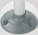 Medical Bathroom Safety Shower Tub Aluminium Alloy Bath Chair Transfer Bench with Back & Handle Gray 23066478