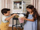 12oz Commercial Popcorn Machine with Cart, 3 Control Buttons Electric Popcorn Maker, Comes with 3 W2841P392621