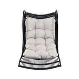 3 Pieces Wicker Outdoor Patio Furniture Set with Lounge Chair, Balcony Chairs Table Set with N780P209442B