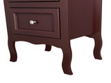 2pcs Country Style Two-Tier Night Tables Large Size Grown 85450800