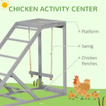 ZUN Chicken Activity Play/ Chicken Coop Toy 57162674