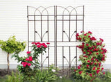 4 Pack Metal Garden Trellis 71" x 17.7" Rustproof Trellis for Climbing Plants Outdoor Flower Support W1586P147459