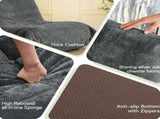 FTMMC-HUISE Ergonomic Bean Bag Chair with 5-Way Body Support 62909839