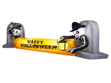 9.6FT Large Halloween Inflatable Decorations Skeleton Tombstone Banner, Outdoor Decorations Blow Up 28173017
